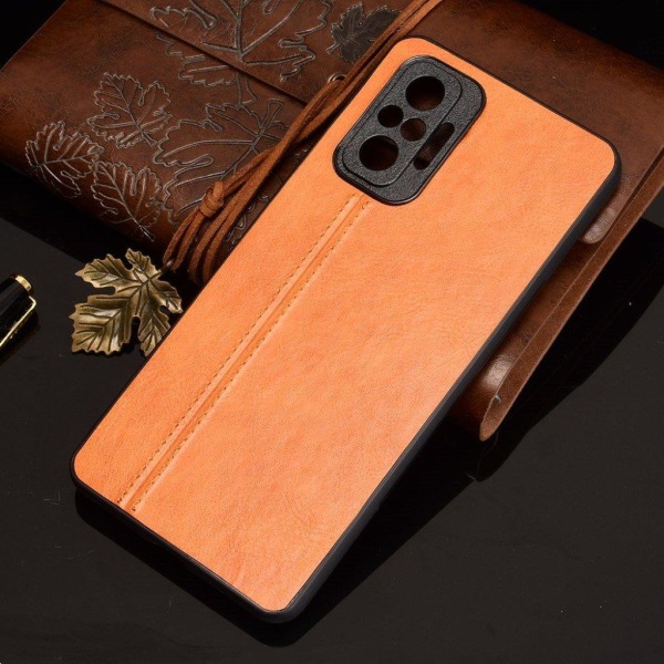 Admiral Xiaomi Redmi Note 10 Pro / Xiaomi Redmi Note 10 Pro Max kotelot - Keltainen Orange