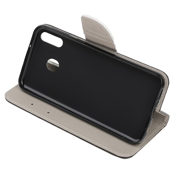 Wonderland Samsung Galaxy A20e etui - Eiffel Tårnet Silver grey