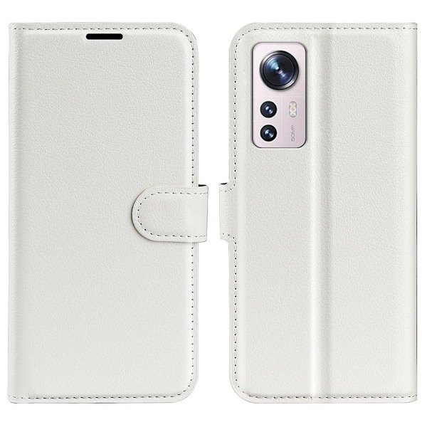 Klassisk Xiaomi 12 Lite flip etui - Hvid White