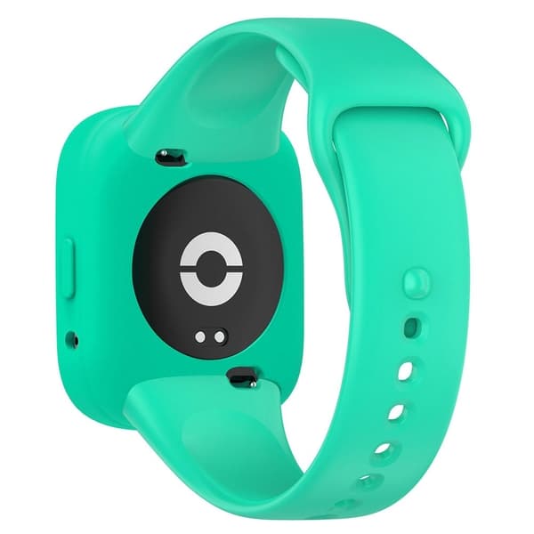 Klockfodral Xiaomi Redmi Watch 3 Lite / Watch 3 Active Skyddsram i mjuk silikon - Mintgrön Grön