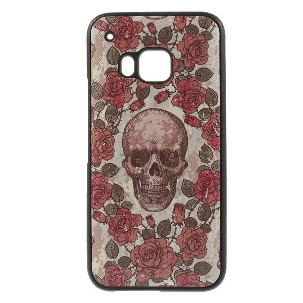 Westergaard HTC One M9 Cover - Blomster og Kranie Multicolor