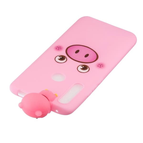 Cute 3D Huawei P Smart Z skal - Rosa Rosa