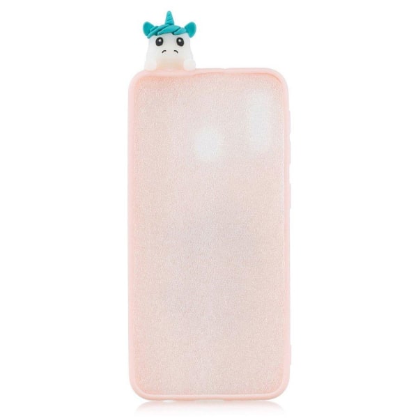 Cute 3D Samsung Galaxy A20e skal - Rosa Rosa