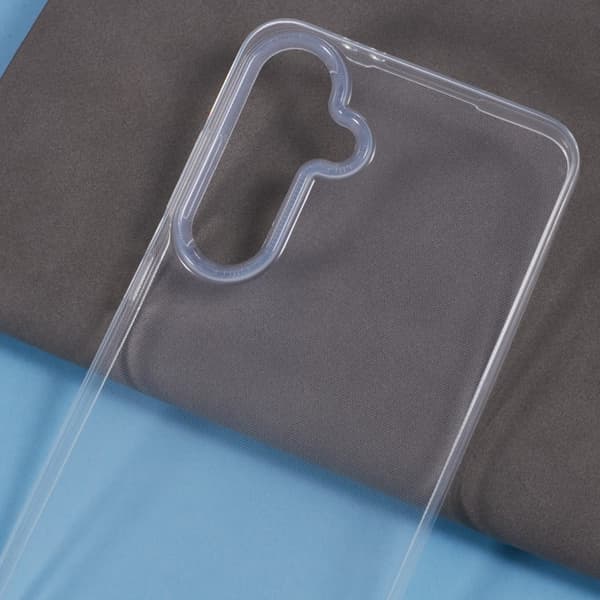 Erittäin ohut läpinäkyvä kotelo Samsung Galaxy S24 FE Transparent
