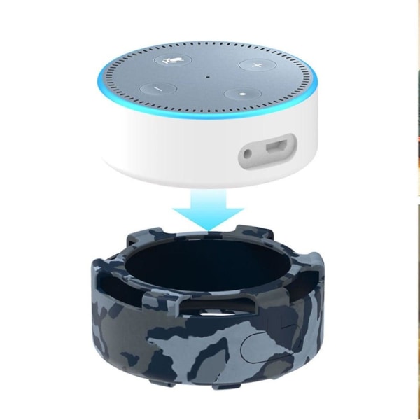 Amazon Echo Dot 2 silicone cover - Midnight Blue / Camouflage Blue