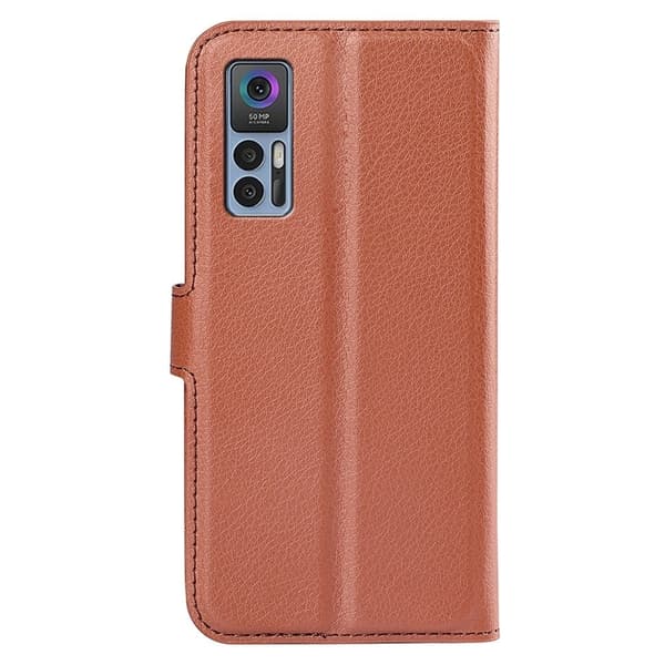 Classic TCL 30 5G flip etui - Brun Brown
