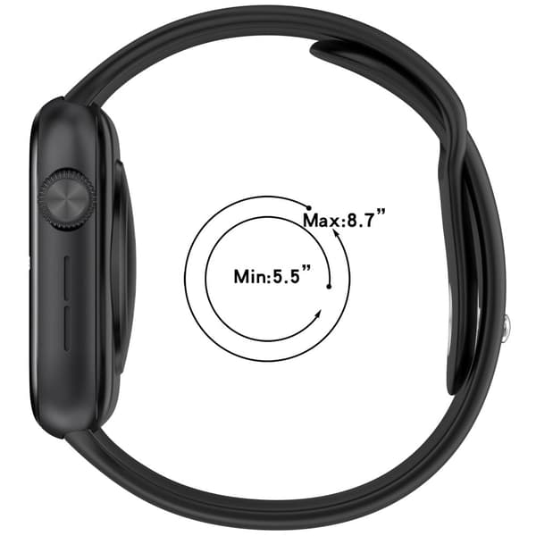 Honor Watch 5 silikone urrem med omvendt spænde - Lyserød Pink