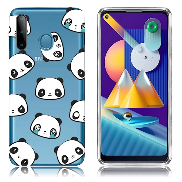 Deco Samsung Galaxy A11 / M11 deksel - Pandahode Multicolor