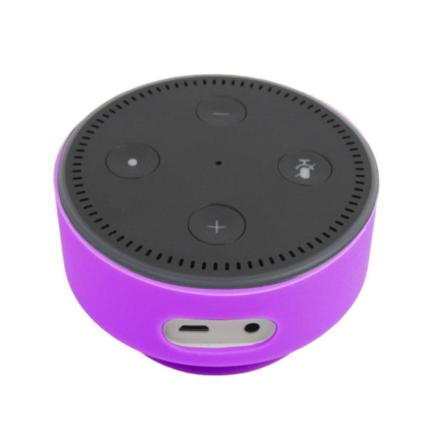 Amazon Echo Dot 2 Enfärgat silikon skal - Lila Lila