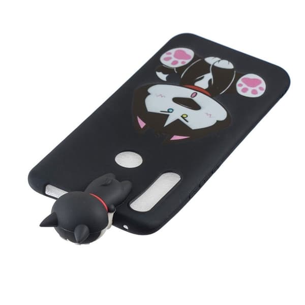Cute 3D Huawei P Smart Z deksel - Hund Black