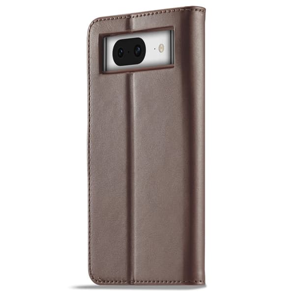 LC.Imeeke Google Pixel 8A läderfodral - Brun Brun
