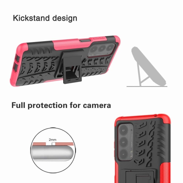 Offroad Etui Motorola Edge (2021) - Grøn Green