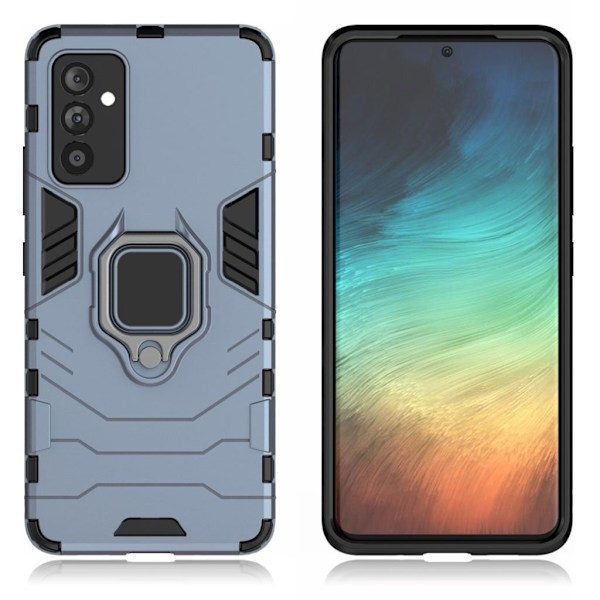 Ring Guard-fodral - Samsung Galaxy A82 5G - Mörkblå Blå