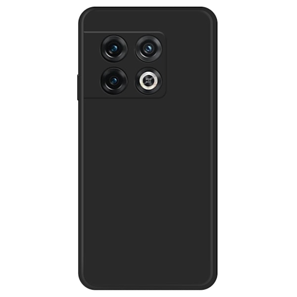 Avfasat gummerat droppskydd för OnePlus 10 Pro - Svart Svart