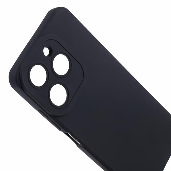 Pehmeä ja mattapintainen kuori Itel A70 Black