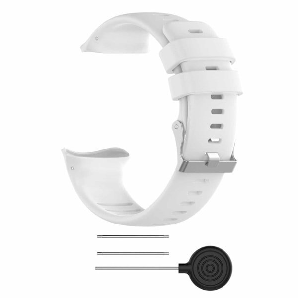 Polar Vantage V klockband av silikon - Vit Vit