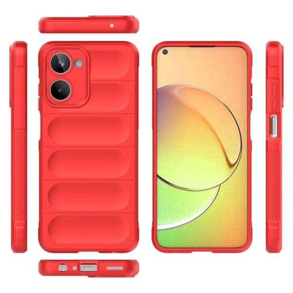 Soft gripformed cover for Realme 10 4G - Red Red