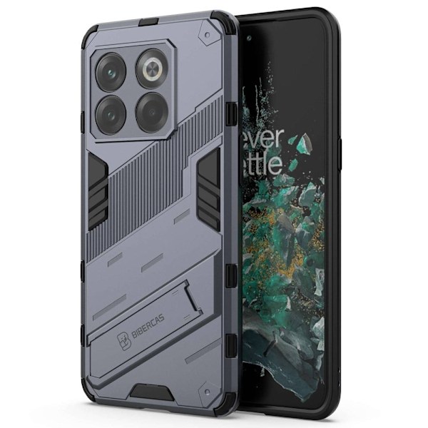 Shockproof Hybrid Deksel med A Modern Touch til OnePlus Ace Pro / 10t - Mørkeblå Blue