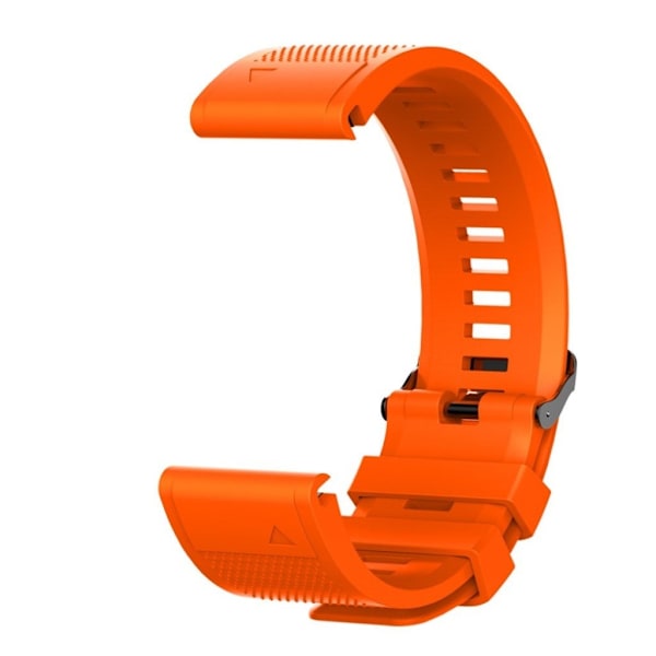 Garmin Fenix 6X / 6X Pro / Fenix 5X / Fenix 5X Plus klockarmband i silikon - Orange Orange