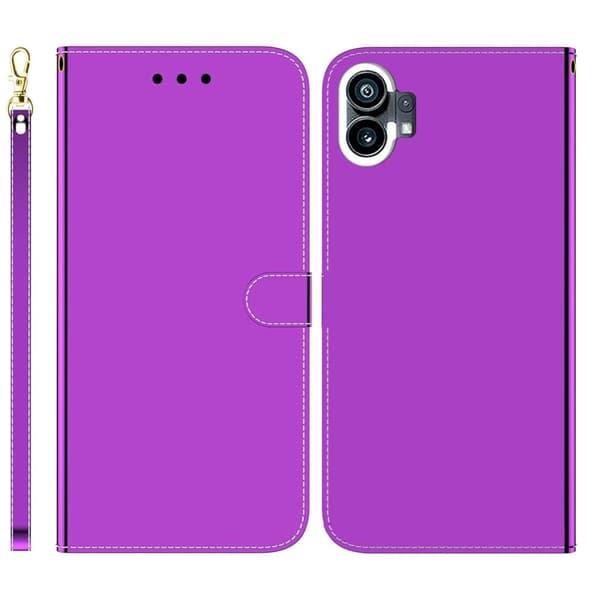 Mirror Nothing Phone (1) Flippetui - Lilla Purple