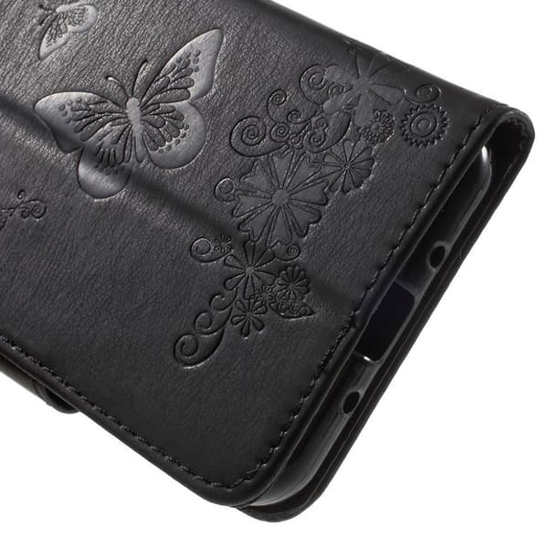 Moberg Samsung Galaxy J3 (2016) etui - Svart Black