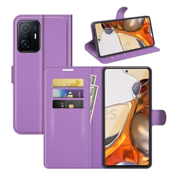 Classic Xiaomi 11T Flippetui - Lilla Purple
