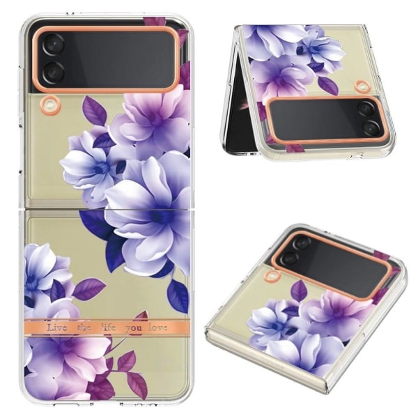 Super Slim And Durable Softcover For Samsung Galaxy Z Flip4 - Hc Purple