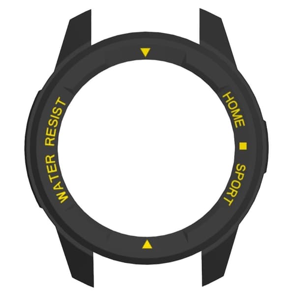 Mibro Watch X1 beskyttelsescover - Sort / Gul Black