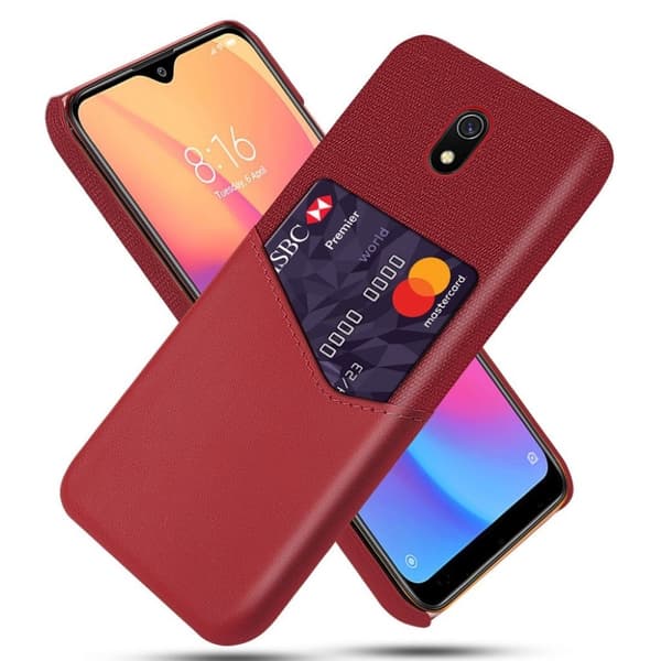 Bofink Xiaomi Redmi 8A Card Kuoret - Punainen Red