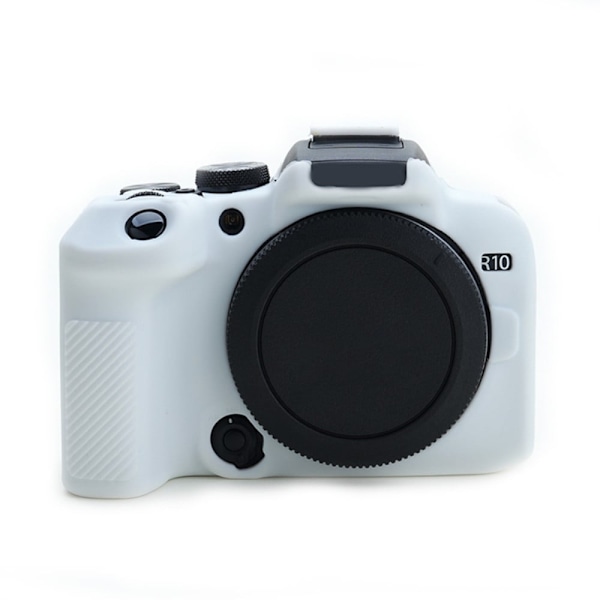 Canon EOS R10 silikonisuojus - Valkoinen White