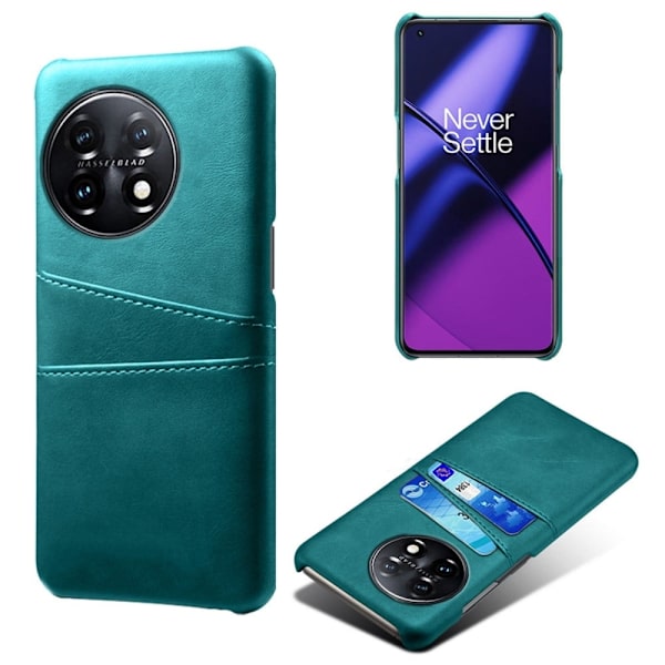 Dual Card Etui OnePlus 11 - Grønn Green