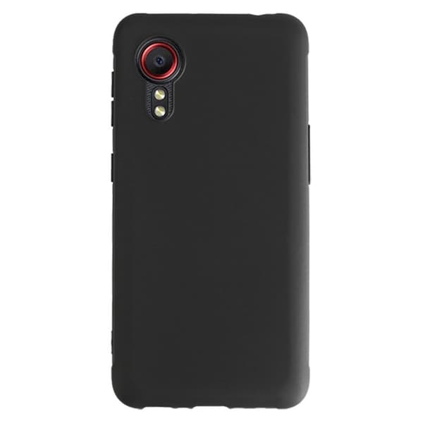 Blødt og mat cover til Samsung Galaxy Xcover 5 Black