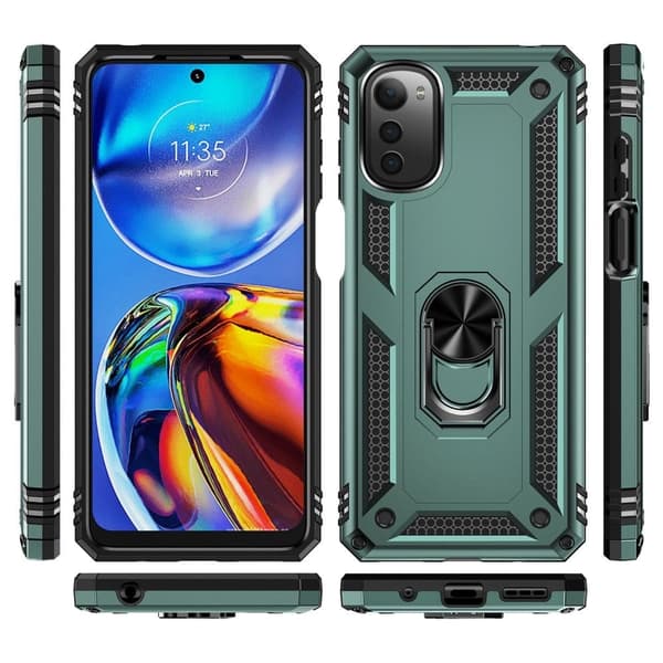 Bofink Combat Motorola Moto E32 skal - Grön Grön