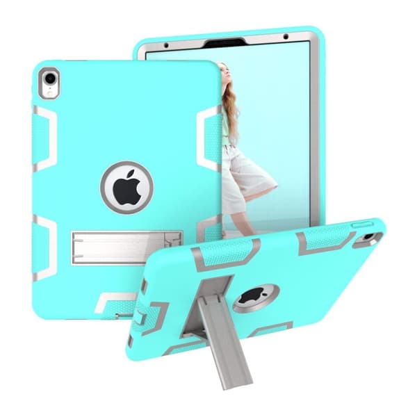 iPad Pro 11" (2018) stødsikkert hybrid etui - Cyan Green