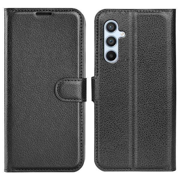 Klassisk Samsung Galaxy A54 Flip Etui - Sort Black