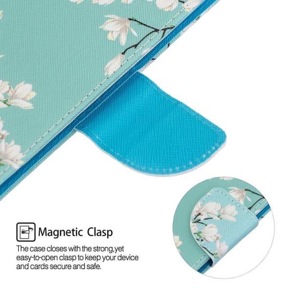 Wonderland Samsung Galaxy M51 Flippetui - Hvit Blomst White