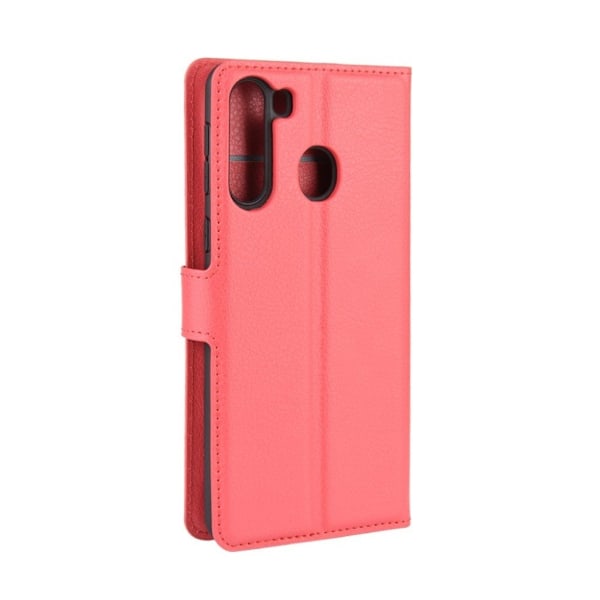 Classic Samsung Galaxy A21 etui - Rød Red