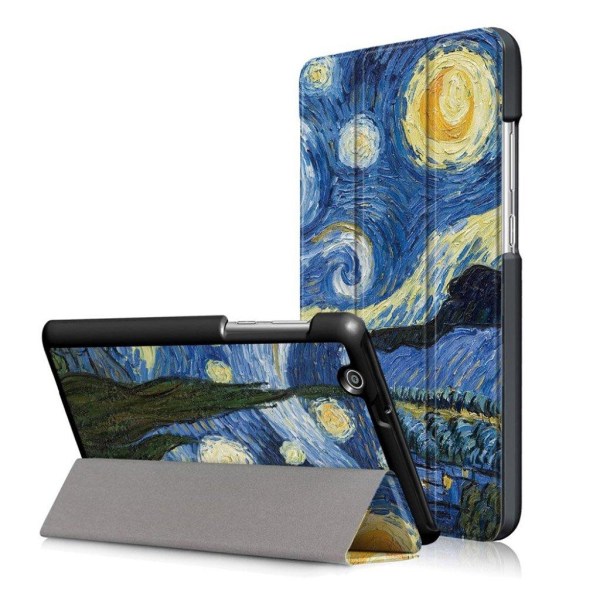 Huawei MediaPad T3 7.0 uniikki suojakotelo - Yömaisema Multicolor 3045 |  Multicolor | Imitationsläder | Fyndiq