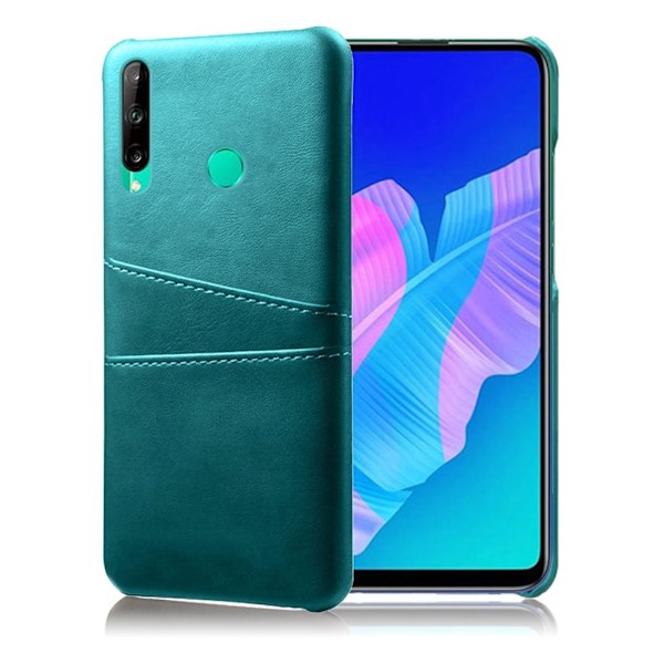 Dual Card Cover - Huawei P40 Lite E - Cyan Green