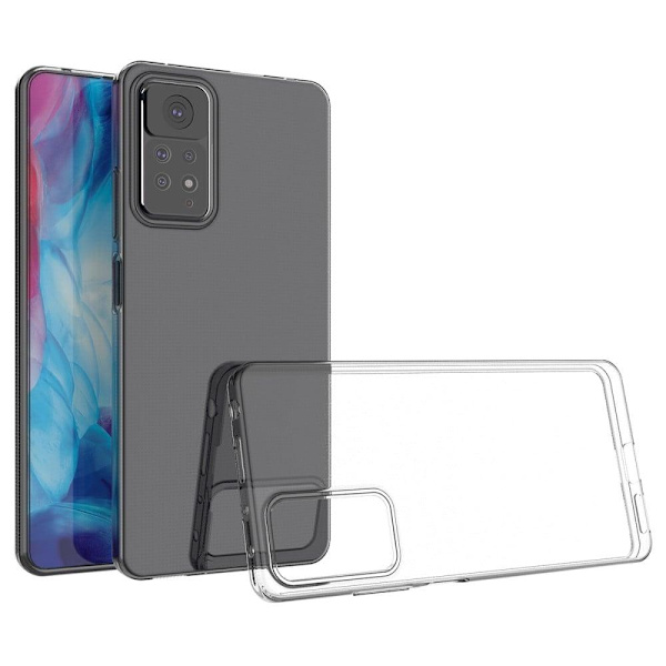 Ultrasmalt transparent fodral för Xiaomi Redmi Note 11 Pro 5G / Note 11 Pro Transparent