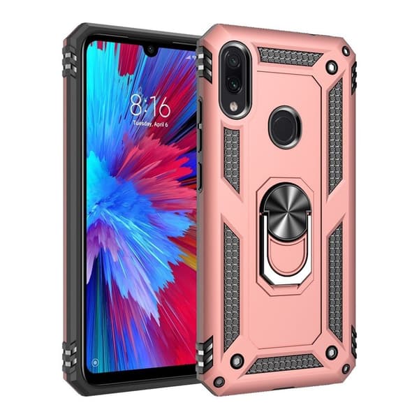 Bofink Combat Xiaomi redmi Note 7 / Note 7 Pro / Note 7S etui - Rose Gold Pink