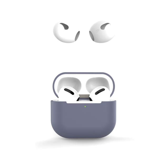 AirPods 3 silikonetui med ørepropper - Lilla Purple