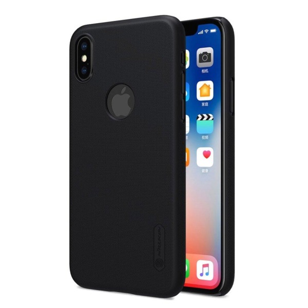 iPhone X NILLKIN air series mat etui - Sort Black