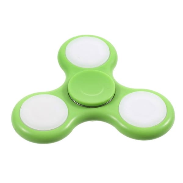 Fidget Spinner Kolmi Siipinen Tyylikäs Stressilelu - Vihreä Green