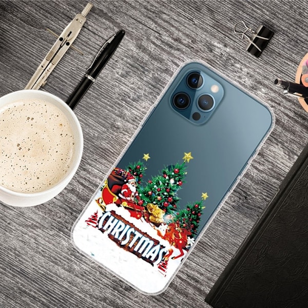 Julfodral till iPhone 14 Pro Max - Jultomten multifärg