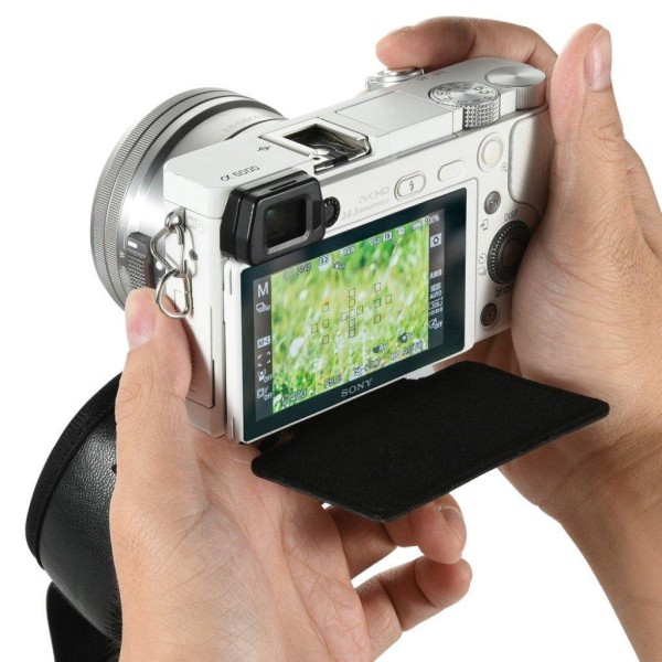 Sony Alpha A6600 læder etui - Størrelse: S Black
