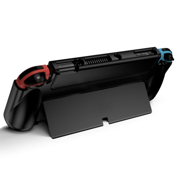 Nintendo Switch OLED enkelt TPU-skydd - Svart Svart