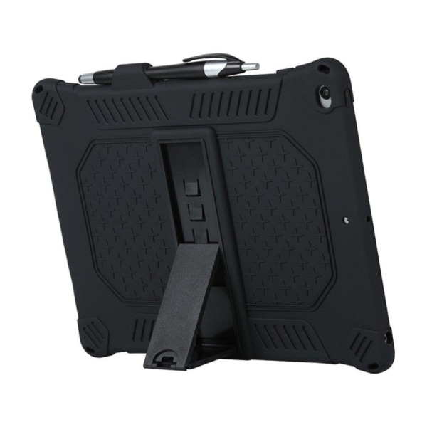 iPad 10.2 (2019) / Air (2019) solid theme leather flip case - Bl Black