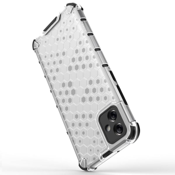 Bofink Honeycomb Samsung Galaxy F04 / M04 / A04e Suojakotelo - Punainen Red