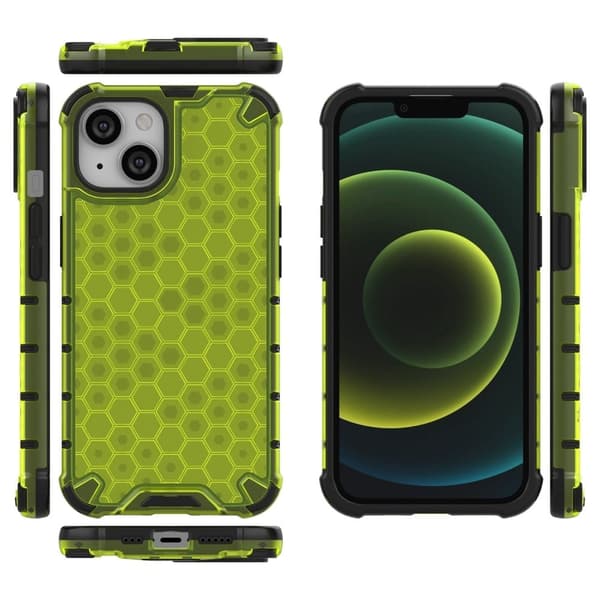 Bofink Honeycomb iPhone 14 Plus deksel - Grønn Green